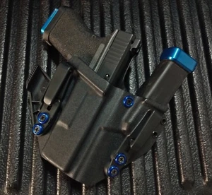 Glock 19 23 Holster with Magazine Carrier Sidecar from LegacyFirearmsCo.com - Picture 1 of 5