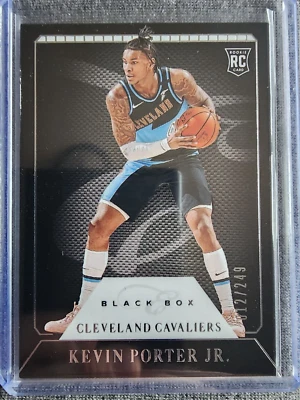 2019-20 Panini Chronicles Elite Black Box Kevin Porter Jr /249 - Image 1 of 2