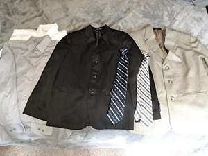 Lot of 6 Boys Amherst & George Blazer Sport Coats shirts ties size 14/16 - Picture 1 of 13