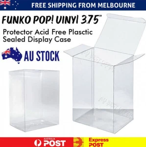 3.75" Funko Pop! Vinyl Protector Box Acid Free Plastic Seal Display Case AU - Picture 1 of 5