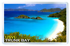Trunk Bay st John US Virgin Islands Fridge Magnetic Souvenir Magnetic Refrigerator