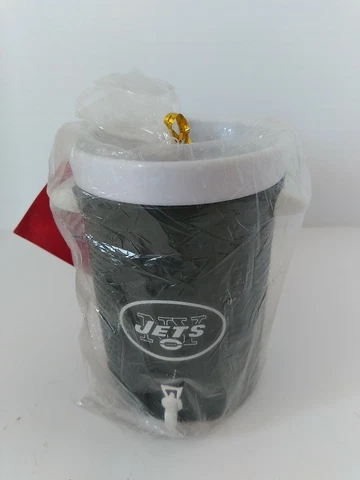 New York Jets NFL Water Jug Beer Bottle Koozie or pen/pencil cup Cover