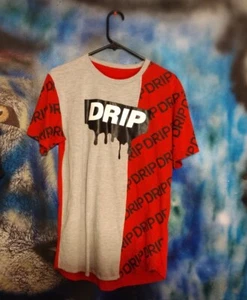 Drip Graphic Tee Mens Medium - Picture 1 of 5