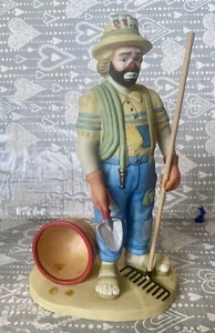 Flambo Emmit Kelly Jr. Collection Figure Signed Missing Dog. - Picture 1 of 17