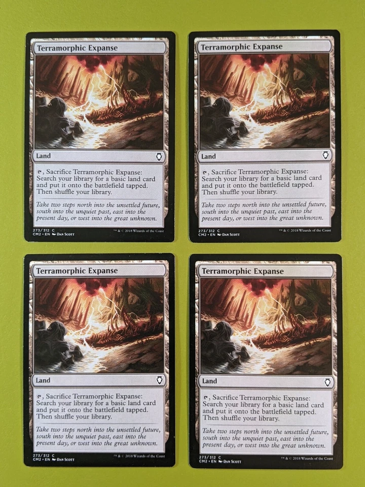 Terramorphic Expanse x4 Commander Anthology 2018 4x Magic the Gathering MTG - Image 1 of 1