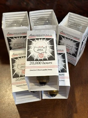 AERO-TECH LIGHT BULB COMPANY Aero-Tech Light Bulb Co - 25 Watt - Clear - Light Bulbs - 6 Pack - 20,000 Hours