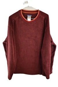 Patagonia Herren rot Rundhals Fleece Style Sweatshirt Pullover Gr. M warm - Bild 1 von 7