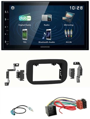 Kenwood 2DIN Bluetooth MP3 USB DAB Autoradio für Ford Transit ab 06/2019 schwarz - Bild 1 von 4