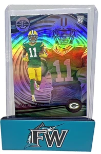 2023 Panini Illusions Jayden Reed #41 Packers Rookie RC - Foto 1 di 2