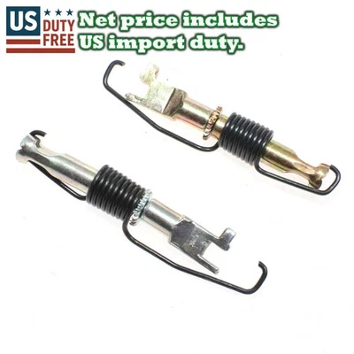 Toyota Celica Liftback AT180 ST184 Fit 89-93 Rear Drum Brake Shoes Adjuster Pair - Image 1 of 4