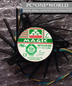 MBT7012XR-W20 Fan for Video card 8800GT 9800GT 9600GT 12V 0.28A 4pin - Picture 1 of 1