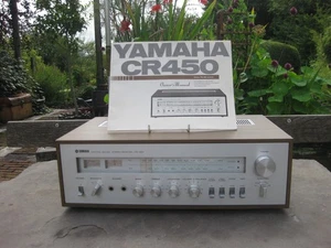 Vintage Yamaha CR450 Natural Sound Stereo FM/AM Receiver ~ With Owner's Manual - Picture 1 of 14