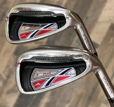 Acuity Turbo Plus Power Slot Channel 6 e 7 ferros destro 2 tacos eixos de aço destro - Imagem 1 de 4