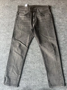 Pantalones de mezclilla Levis Premium 502 para hombre talla 32x30 negros - Imagen 1 de 14