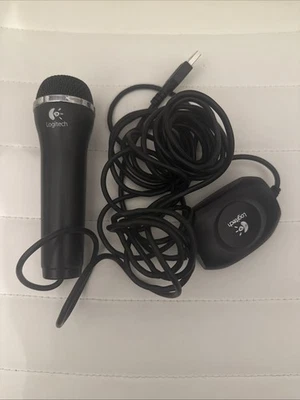 Micrófono USB Konami/Logitech para Wii Playstation PS2 PS3 Xbox 360 PC  Foto 1 de 4