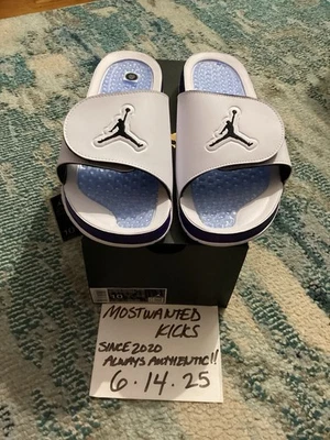 DS 2025 Nike Air Jordan Hydro Retro 5 Nuevo Esmeralda Uva Hielo Negro Para hombres Talla 10” Foto 1 de 4