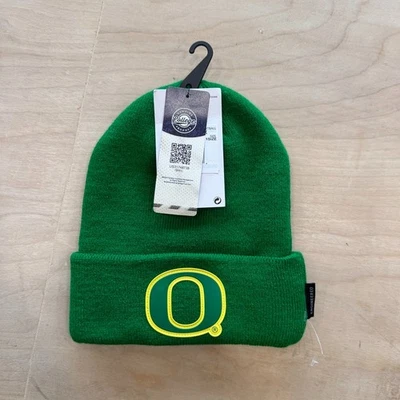 Nike Oregon Ducks Football Green Beanie 2024 - Image 1 of 4
