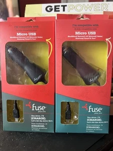 FUSE micro USB, Car Charger, BlackBerry, Kyocera, LG, Motorola, Nokia… - Photo 1 sur 3