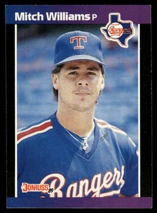 1989 Donruss #225b Mitch Williams - Picture 1 of 2