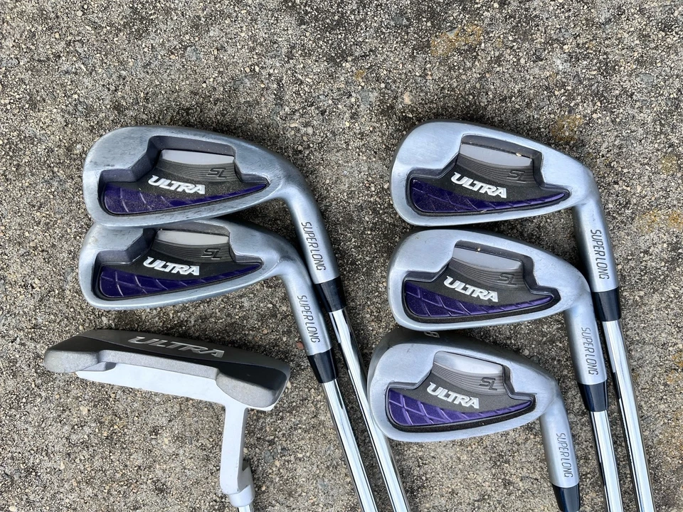 Wilson Ultra SL Women’s Super Long 6-pw And Putter Ladies Steel RH - Image 1 of 4