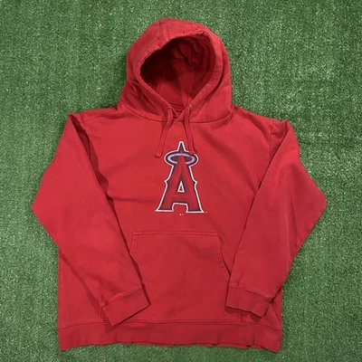 Los Angeles Angels Hoodie Sweatshirt #27 Mike Trout Fanatics Sz XL MLB Baseball - Image 1 of 4