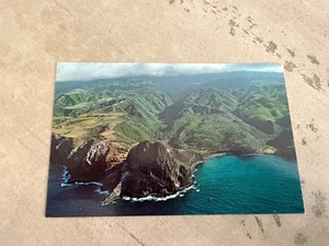 Vintage Postcard- Maui's Rugged Windward Shore Kahakuloa Head Hawaii - Picture 1 of 3