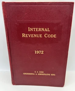 Internal Revenue Code 1972 US Code Congressional & Administrative News BO2 - Imagen 1 de 11