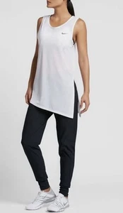 Nike Women’s Flex Training Full Length Pants Black Large 839875-010 Pocket - Picture 1 of 8