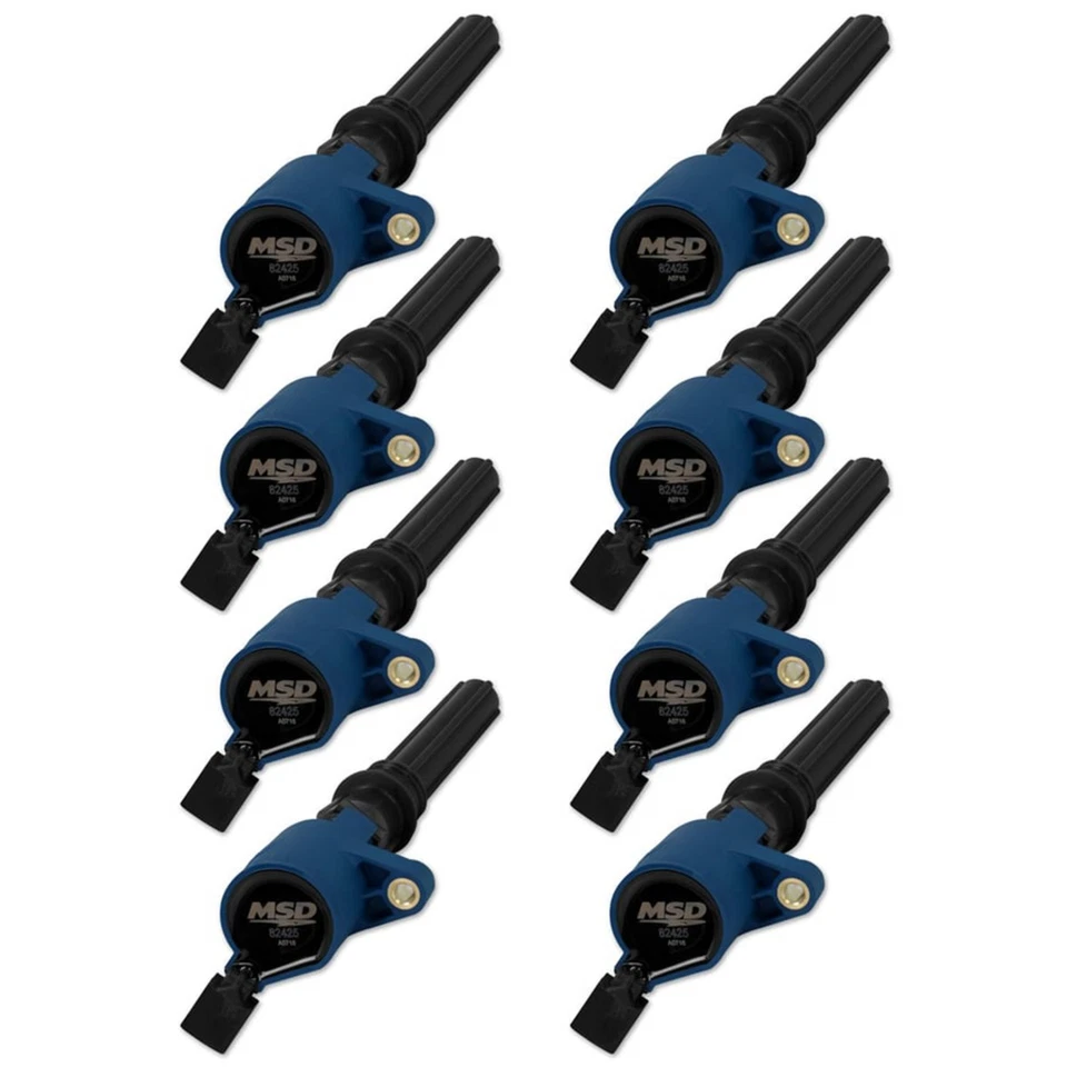 824285 MSD Set of 8 Ignition Coils for F250 Truck F350 E350 Van E150 E250 F150 - Image 1 of 1