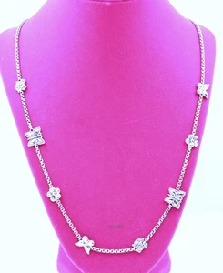 🌷 Collar John Hardy JAI Mariposa + Estación Floral Plata Esterlina - 24" Nuevo en Caja - Imagen 1 de 12