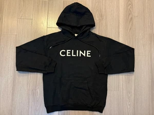 Sudadera con capucha suelta CELINE en algodón polar negra talla L - Imagen 1 de 2