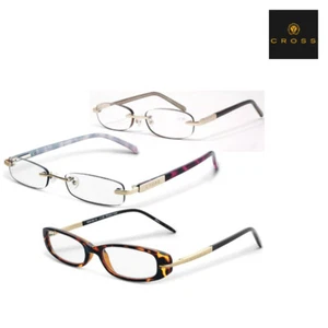 Cross Readers Glasses Womens +1.00 +1.25 +1.50 +1.75 +2.00 +2.50 +3.00 +3.50 - Picture 1 of 8