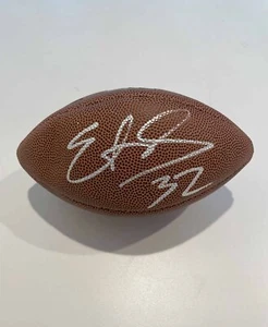 Indianapolis Colts Edgerrin James Signed Mini Football COA - Picture 1 of 1
