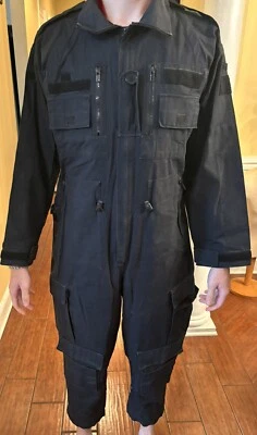 Jordanian SOF Special Forces Air Force Black Jump Suit Small Regular- NEW - Image 1 of 4