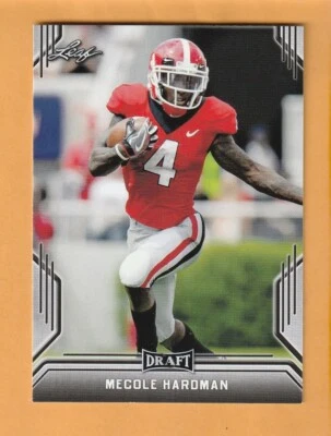 Mecole Hardman Georgia Bulldogs 2019 Leaf Draft #53 Bowman GA - Image 1 of 2