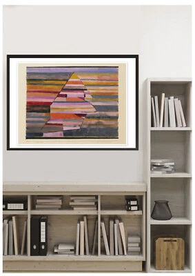 The Pyramid Clown Paul Klee Painter Vintage Poster Print Décor Art Picture A4 - Image 1 of 2