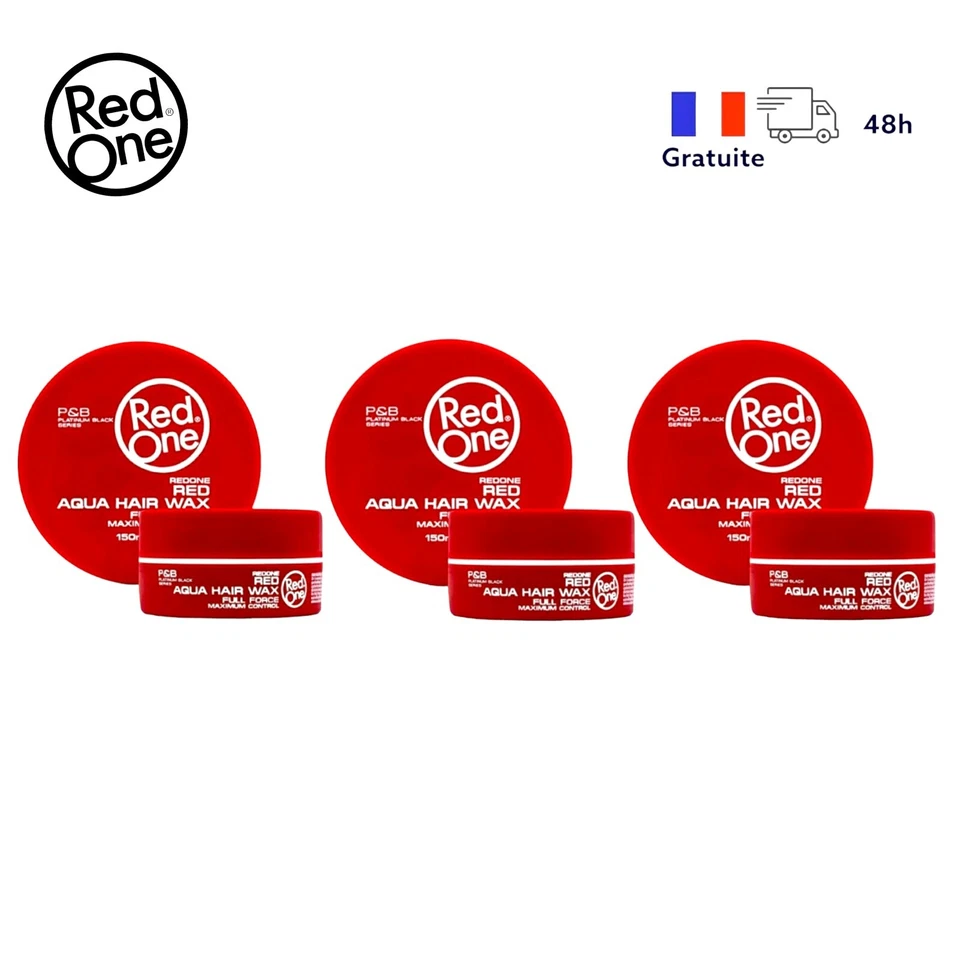 Cire De Cheveux Redone 150 ml  Lot de 3 pots  - Immagine 1 di 1