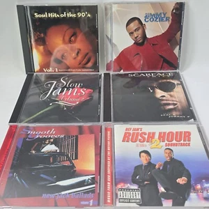 set of six 90s R&B Hip Hop Soul Hits Slow Jams Def Jam Soundtrack Jimmy Cozier - Picture 1 of 13