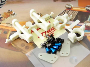 Team Associated 6040 RC10 4WD Complete Front Castor Blocks & Steering Block Arms - Picture 1 of 4