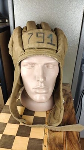 Soviet USSR Military Paratrooper Helmet Airborne Parachute Troops Hat 1983 Size2 - Picture 1 of 13