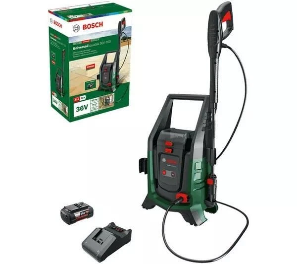 Bosch UniversalAquatak 36V-100 (1 x 4.0Ah) Cordless Pressure Washer 06008C7070 - Image 1 of 1