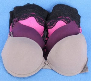 H&M Underwire Padded Push Up & Strapless Bra Bundle Lot Size 34C #C5924 - Picture 1 of 5