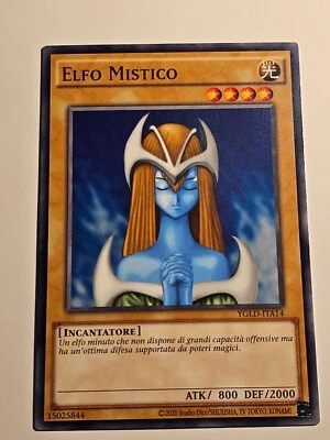 Mystical Elf●YUGIOH●YGLD●2015●COMMON●ITALIAN●NM●Y19 - Image 1 of 2