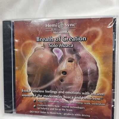 New 2006 Breath of Creation Solo Huaca Cd Hemi Sync Monroe Institute Meditation - Image 1 of 2