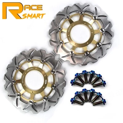 For Honda CB900F 919 Hornet 2002-2006 Front Brake Disc Rotors and Mounting Bolts - Image 1 of 4