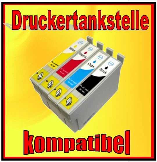 Multipack kompatibel für Epson T1285 Stylus SX230 SX235 SX420 SX425 SX430 SX435 - Bild 1 von 2