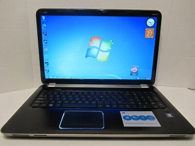 HP PAVILION DV7 17.3 CORE i5-2410M@2.3GHz 6GB RAM 500GB HDD WINDOWS 7 OFFICE 13 - Image 1 of 4