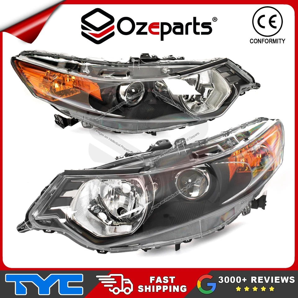 Set / Pair LH+RH Head Light Non Xenon For Honda Accord Euro CU Series 1 08~11 - image 1 of 4