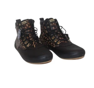 Keds Scout Boot II WF64291 wasserabweisend Leopard hellbraun schwarz Damengröße 10W neu im Karton - Bild 1 von 11