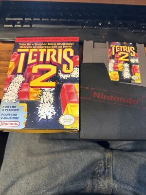 Tetris 2 (Nintendo NES-TS-CAN-1 W/ Box, USA Manual - Image 1 of 4